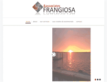 Tablet Screenshot of frangiosa-associates.com